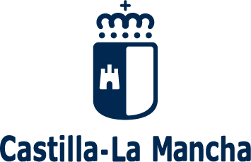 Logo del gobierno de Castilla La Mancha.